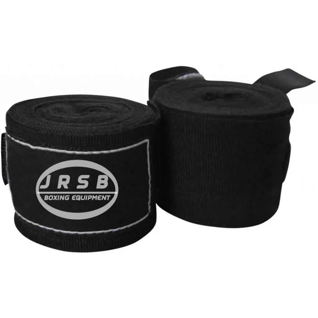Hand-Wrap (4) Elastic Boxing Hand Wraps Wrist & Knuckle Support for Training and Sparring - Image 1