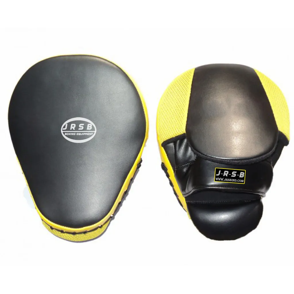 JRSB-PUNCHING-FOCUS-MITTS (13) Synthetic Leather Boxing Punching Mitts Focus Pads - Image 1