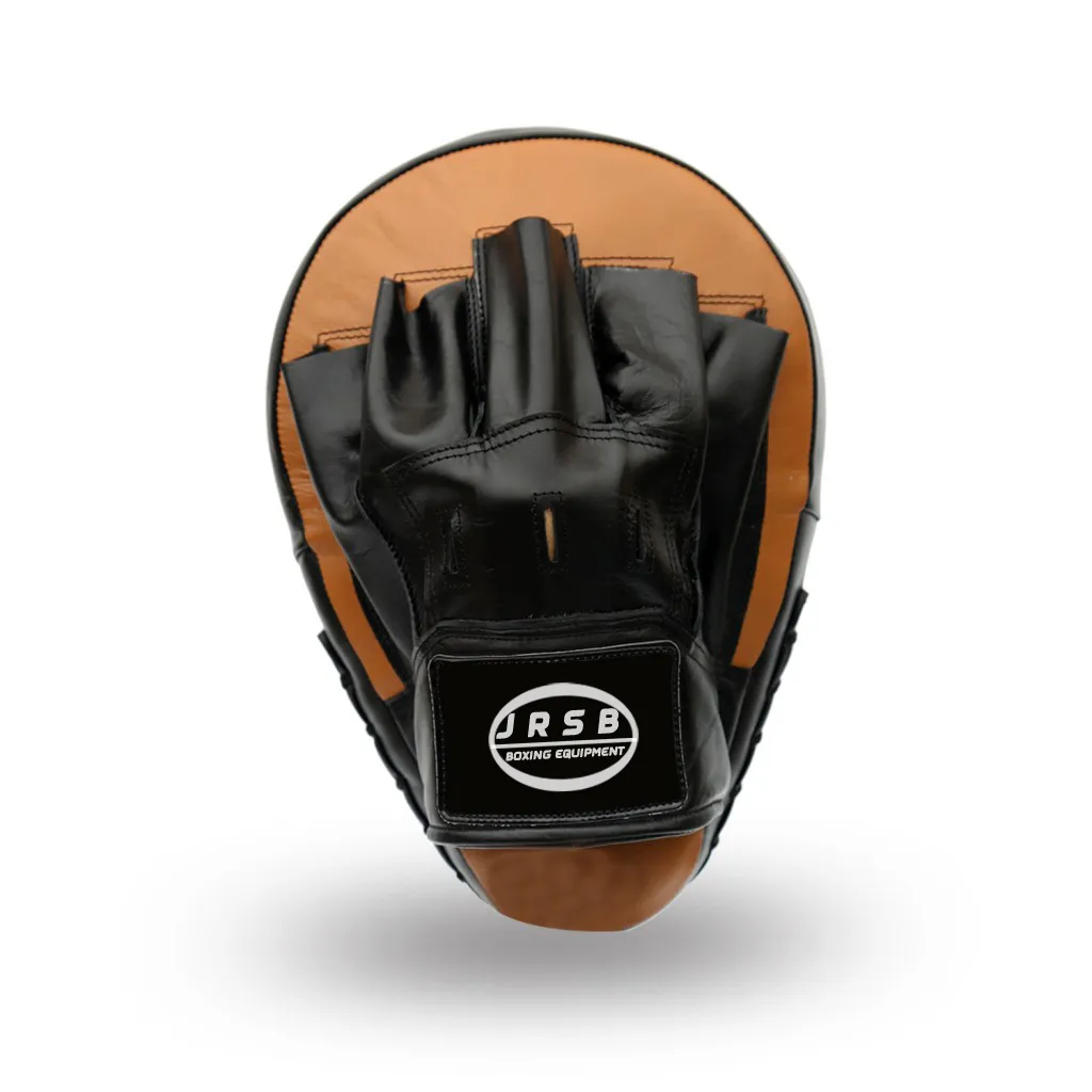 JRSB-PUNCHING-FOCUS-MITTS (7) Genuine Leather Boxing Focus Pad - Image 1