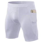Quick-Dry Compression Shorts for Gym, Running & Exercise