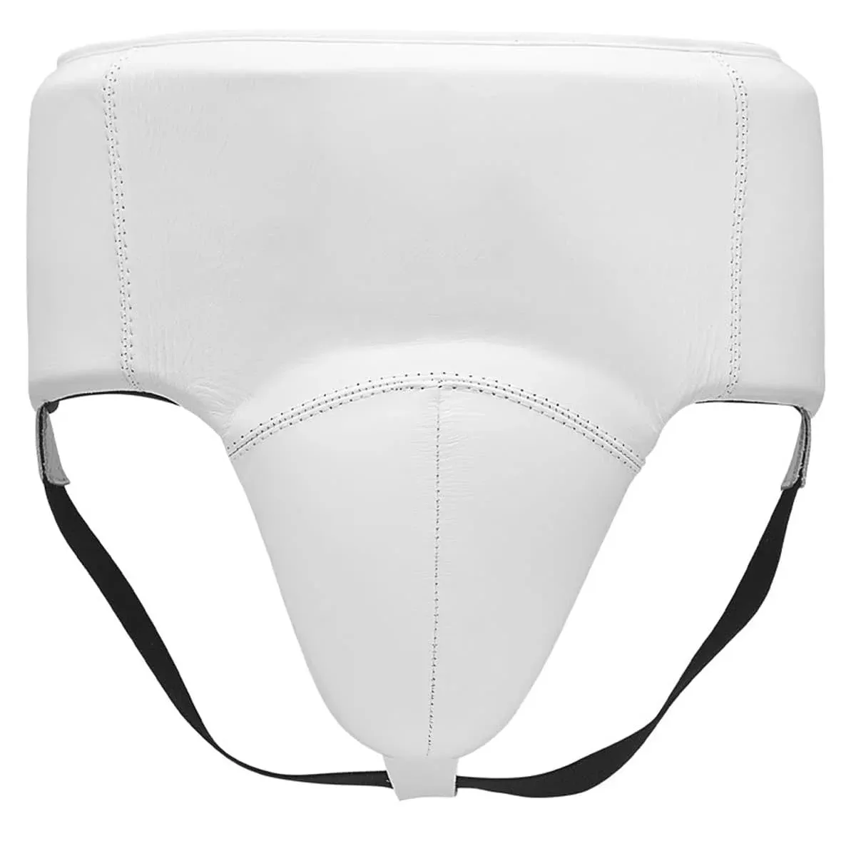 Muay-Thai-Groin-Protector (10) Traditional Muay Thai Steel Groin Cup Classic Lace-Up Combat Guard - Image 1