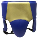 Carbon Fiber Style Muay Thai Steel Groin Guard Professional Impact Shield