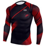 Gym & Training Rash Guard Stretch Fit Design