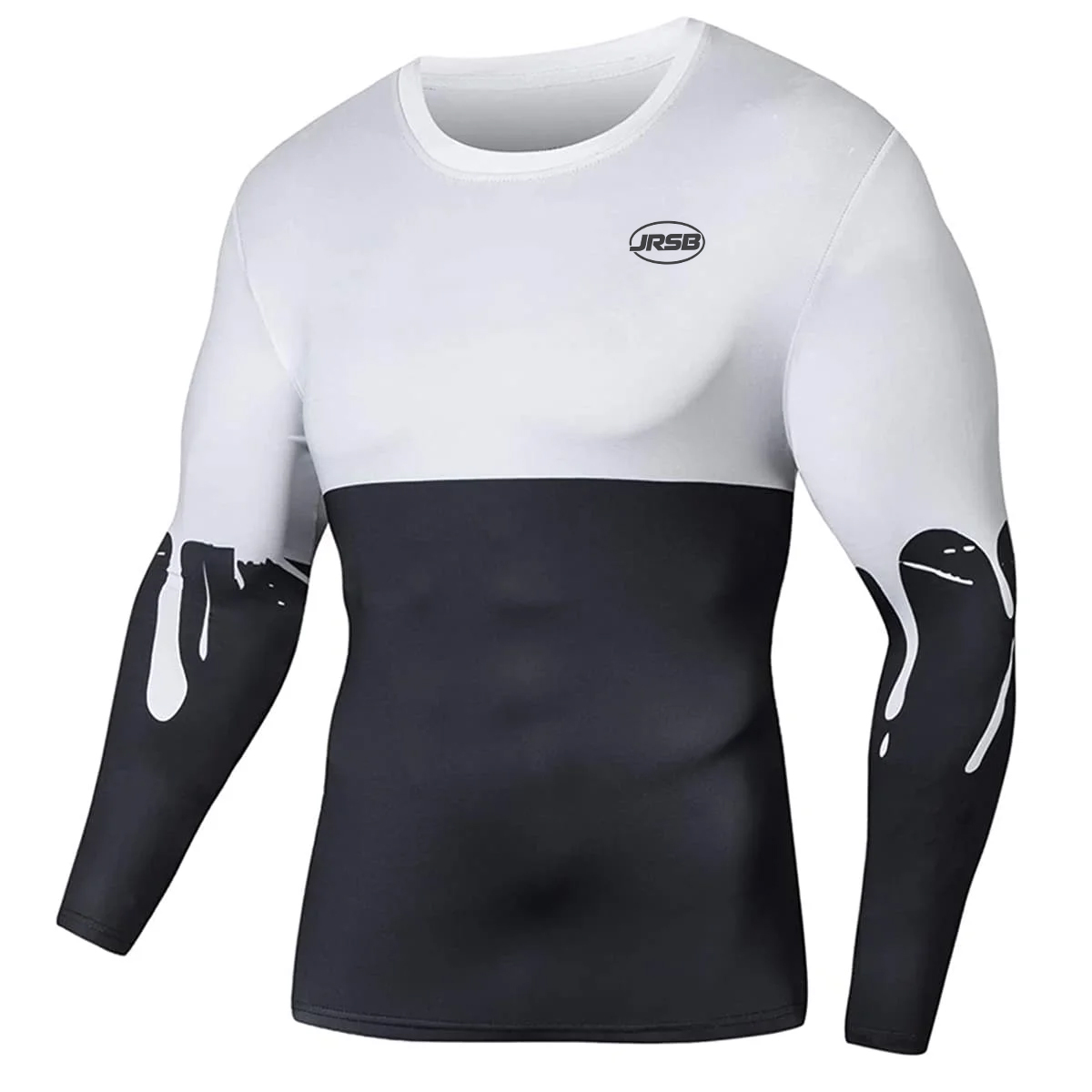 Rash-Guards-Rash-Guards MMA Rash Guard Long Sleeve Performance Top - Image 1