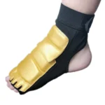 Taekwondo Foot Gear Golden Martial Arts Sparring Protectors