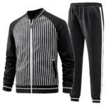 Track Suit Running Set with Stretch Fabric